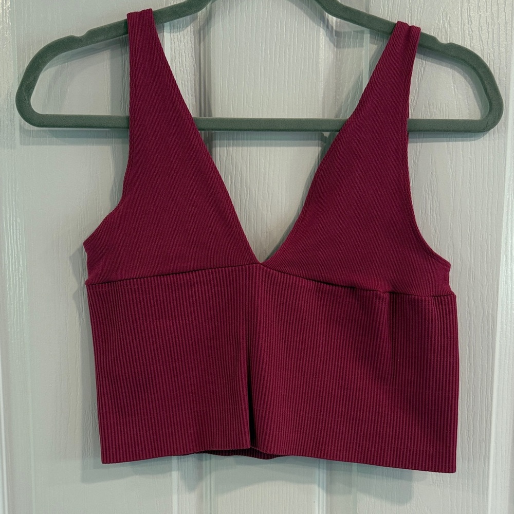 Ribbed Crop Top